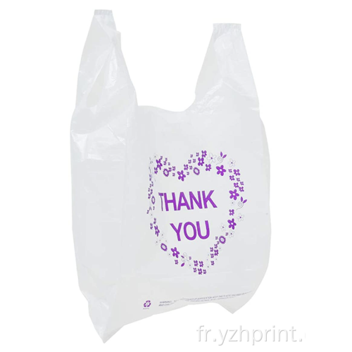Sacs en plastique transparent sacs de vente au détail pour salon